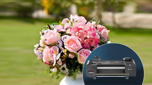 Baosiwei-Drucklösung für künstliche Blumen_Digitalprinting_UV-Drucker